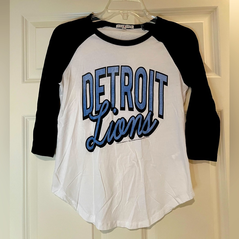 Detroit Lions Vintage 3/4-Sleeve Tee